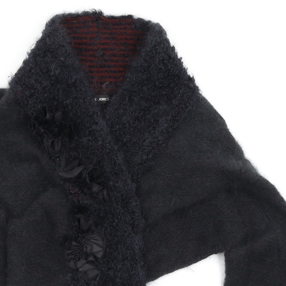 Kate Jones Womens Black   Cardigan Jumper One Size