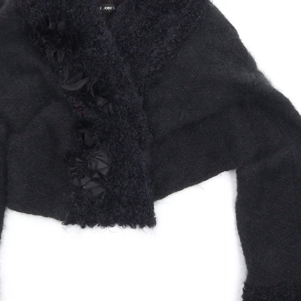 Kate Jones Womens Black   Cardigan Jumper One Size
