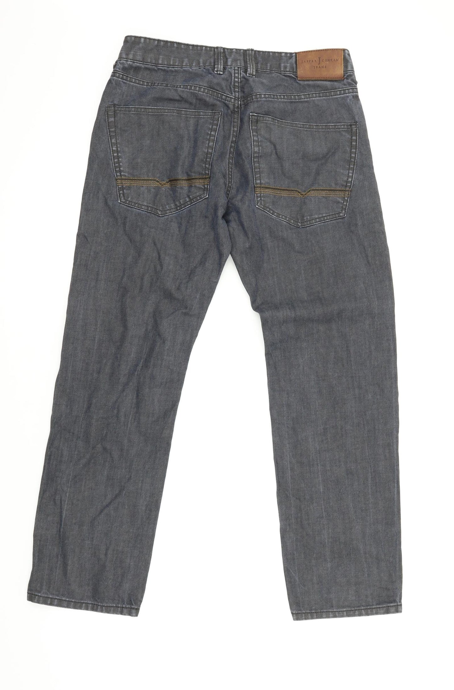 Jasper Conran Mens Blue   Straight Jeans Size 32 in L30 in