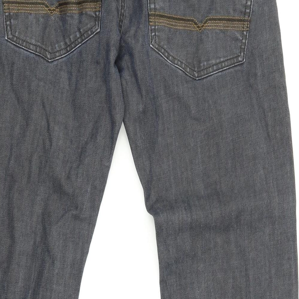 Jasper Conran Mens Blue   Straight Jeans Size 32 in L30 in