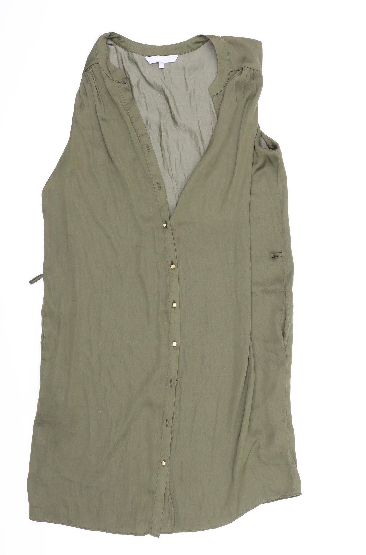 Red Herring Womens Green   Basic Blouse Size 12