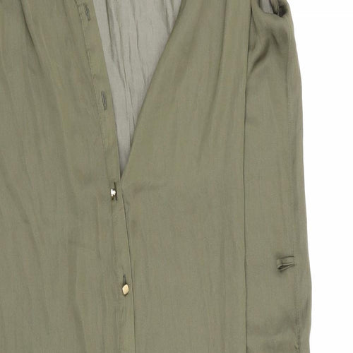 Red Herring Womens Green   Basic Blouse Size 12