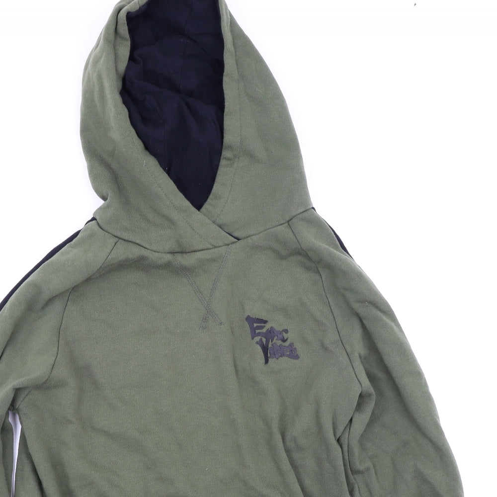 Very Boys Green   Pullover Hoodie Size 12-13 Years