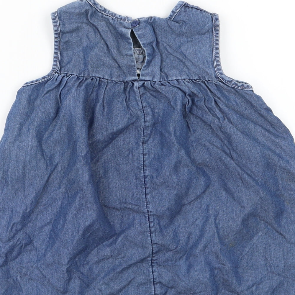 NEXT Girls Blue  Denim A-Line  Size 3 Years