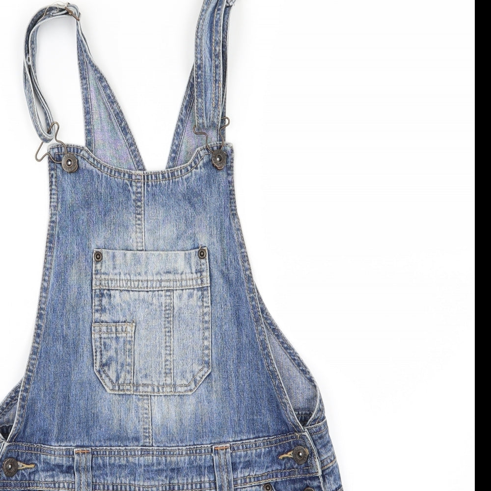 New Look Girls Blue  Denim Pinafore/Dungaree Dress  Size 14 Years