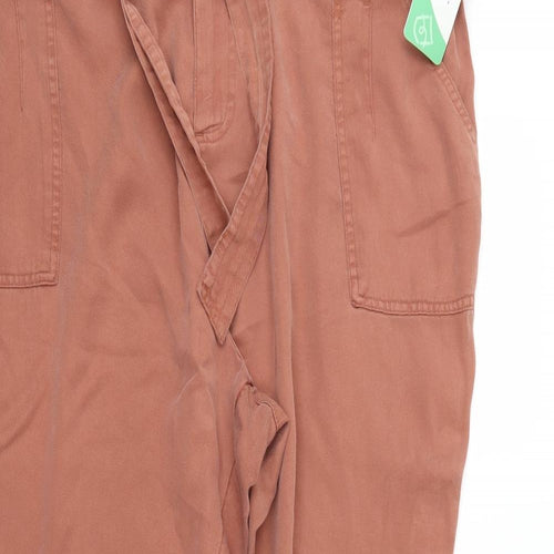 George Womens Brown  Denim Trousers  Size 24 L27 in