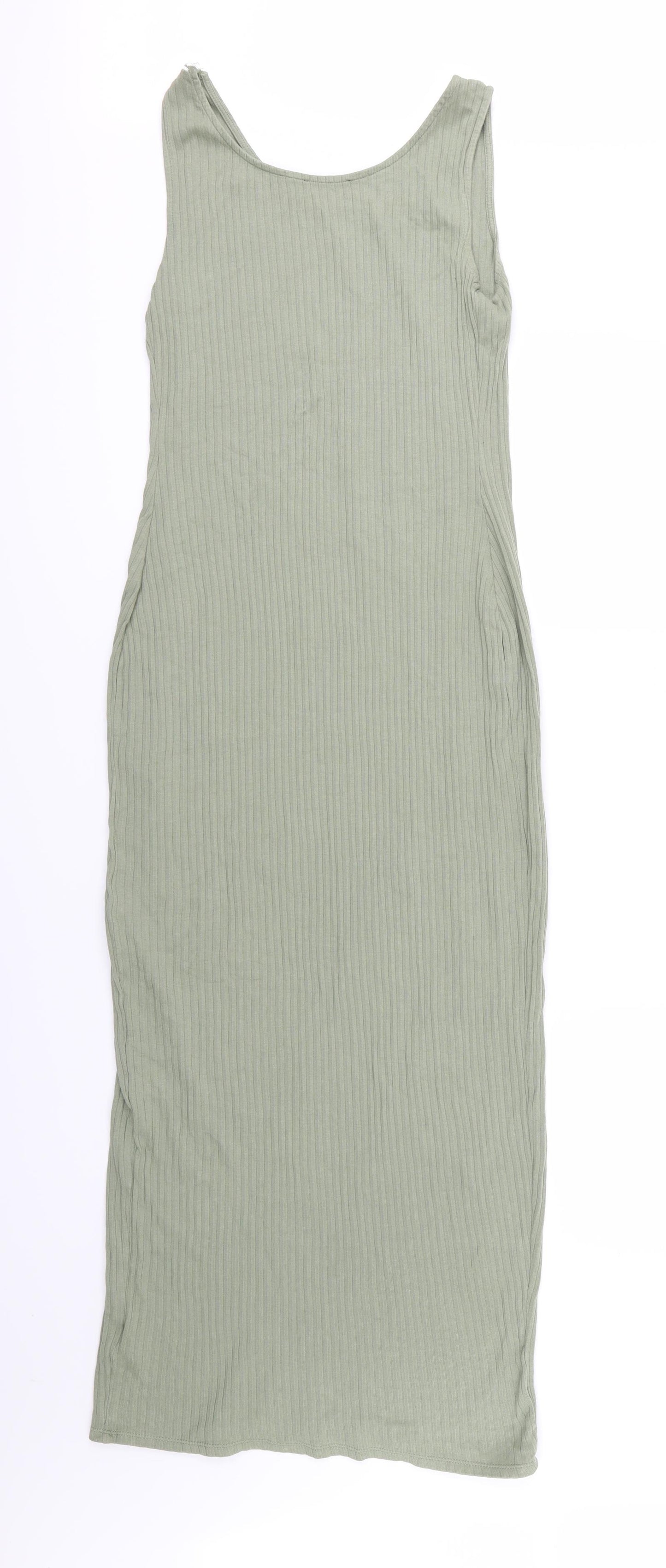 New Look Womens Green  Knit Bodycon  Size 12