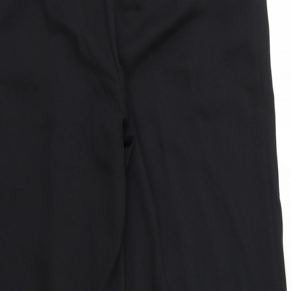 F&F Womens Black   Trousers  Size 14 L30 in