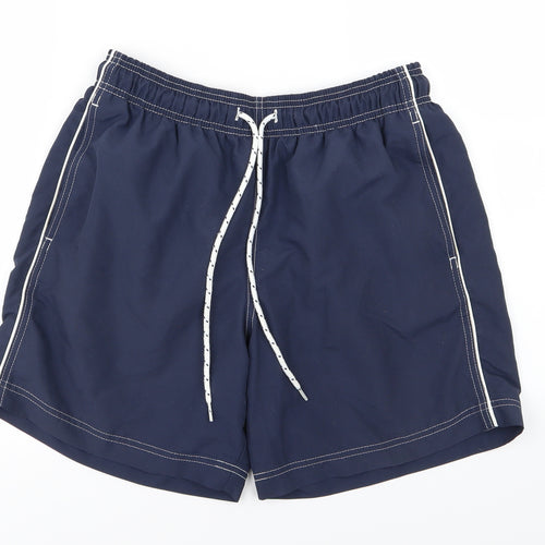 Blue Harbour Mens Blue   Sweat Shorts Size M - Swim