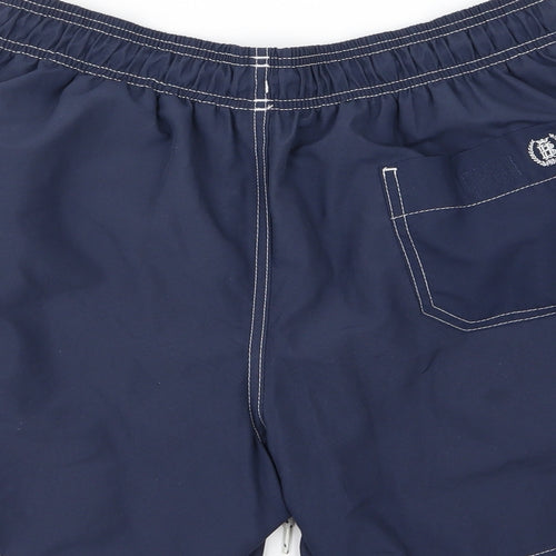 Blue Harbour Mens Blue   Sweat Shorts Size M - Swim