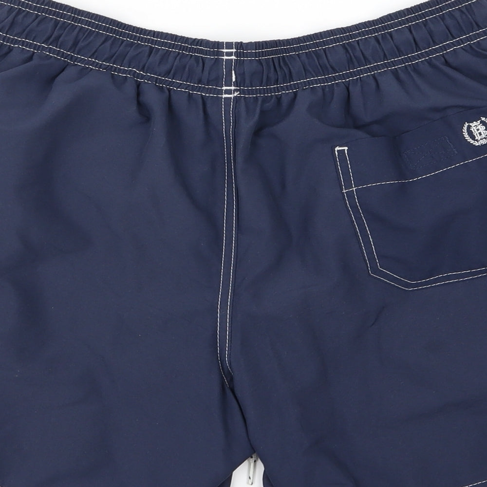 Blue Harbour Mens Blue   Sweat Shorts Size M - Swim