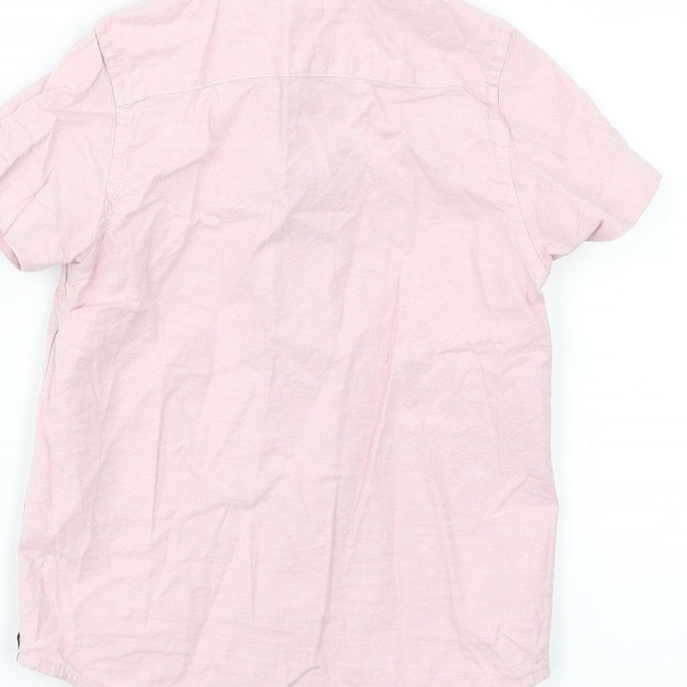 NEXT Boys Pink  Woven Basic Button-Up Size 3 Years