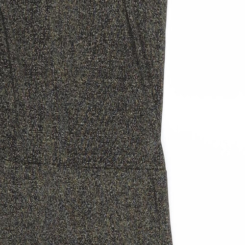 Oasis Womens Black  Jersey A-Line  Size XS