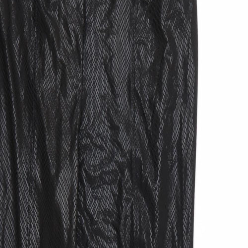 Papaya Womens Black Animal Print   Leggings Size 14 L27 in - Snake Print