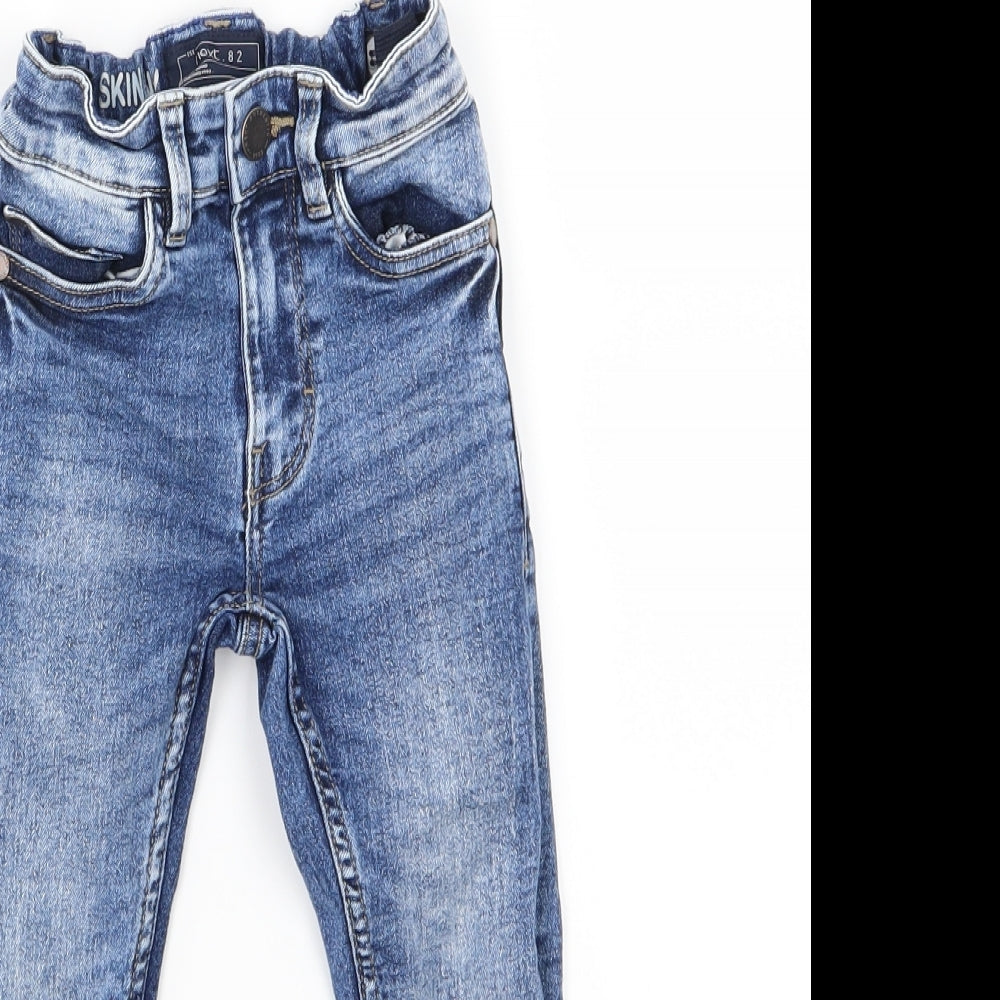 NEXT Boys Blue  Denim Skinny Jeans Size 3 Years