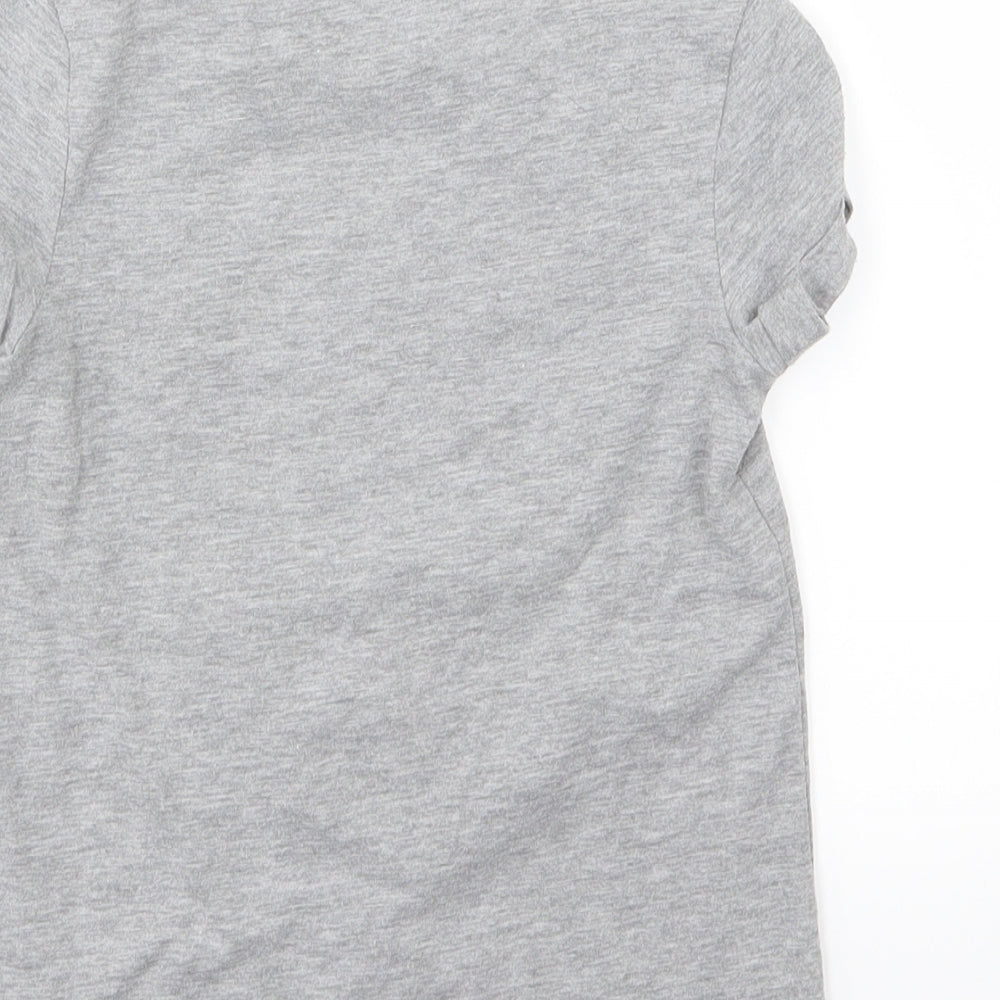 TU Girls Grey  Jersey Basic T-Shirt Size 5 Years  - Cat