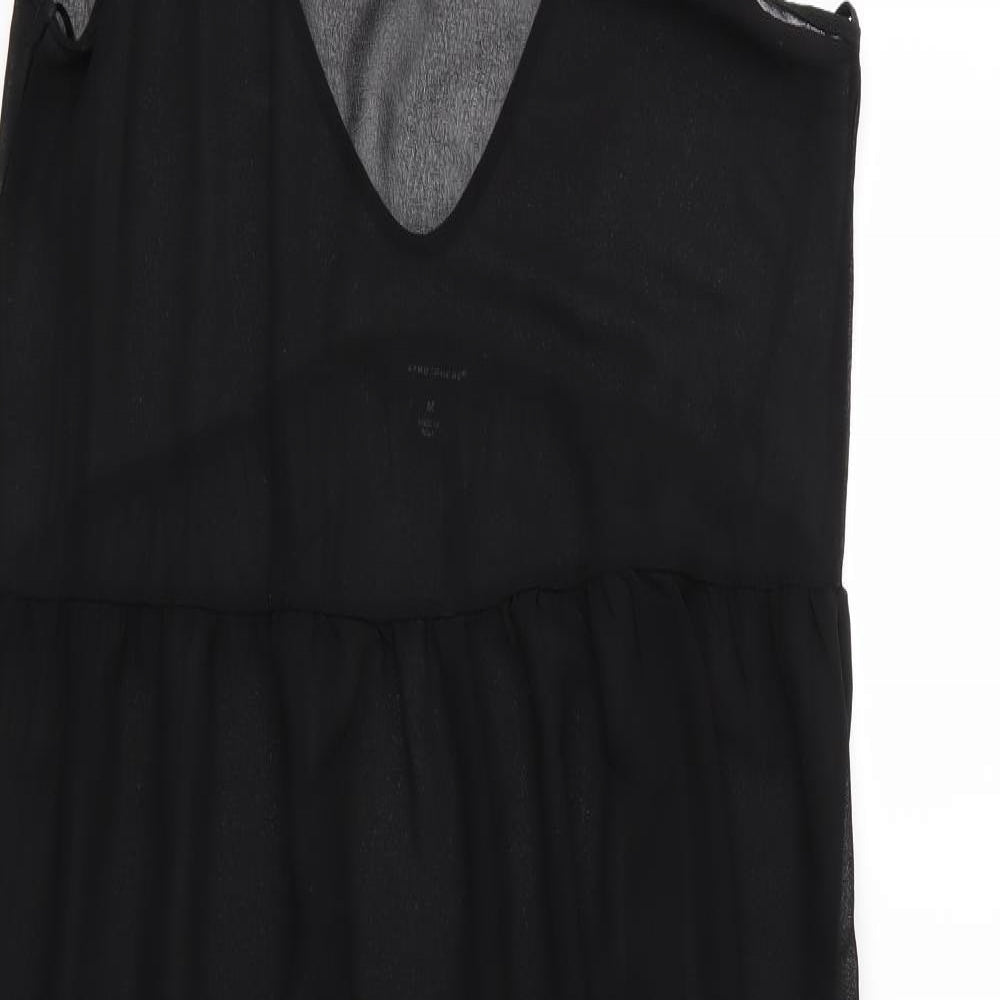 Atmosphere Womens Black  Chiffon A-Line  Size M