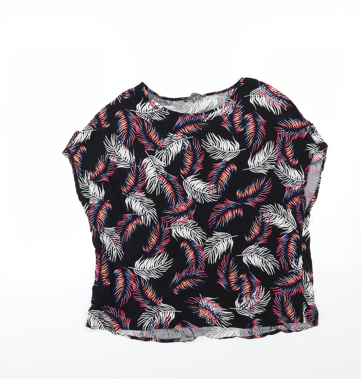 Primark Womens Black   Basic T-Shirt Size 18