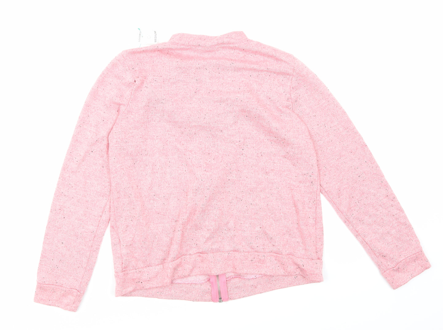Style Girls Pink   Full Zip Hoodie Size M