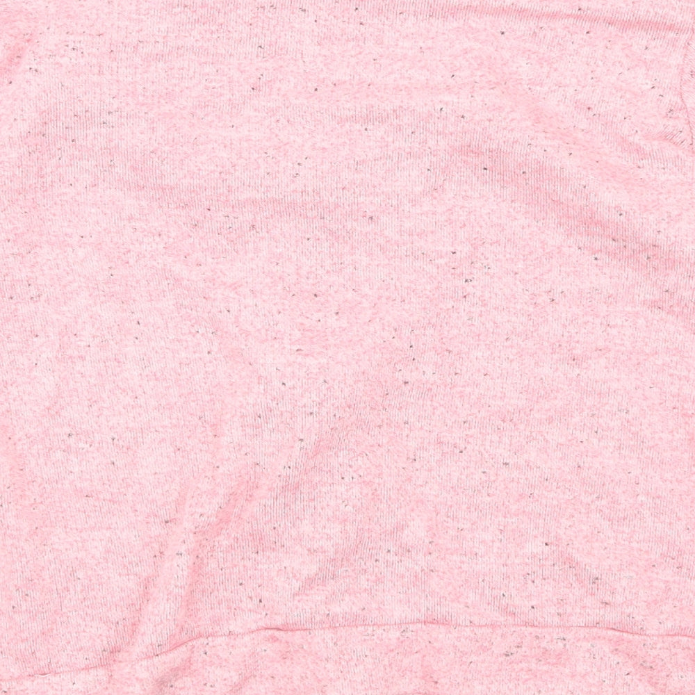 Style Girls Pink   Full Zip Hoodie Size M