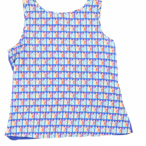 Dunnes Stores Womens Blue   Basic Blouse Size 20