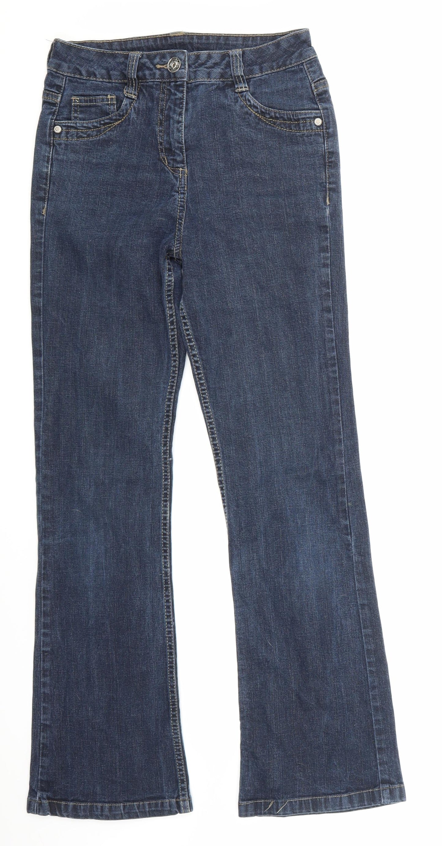 goerge Womens Blue  Denim Bootcut Jeans Size 10