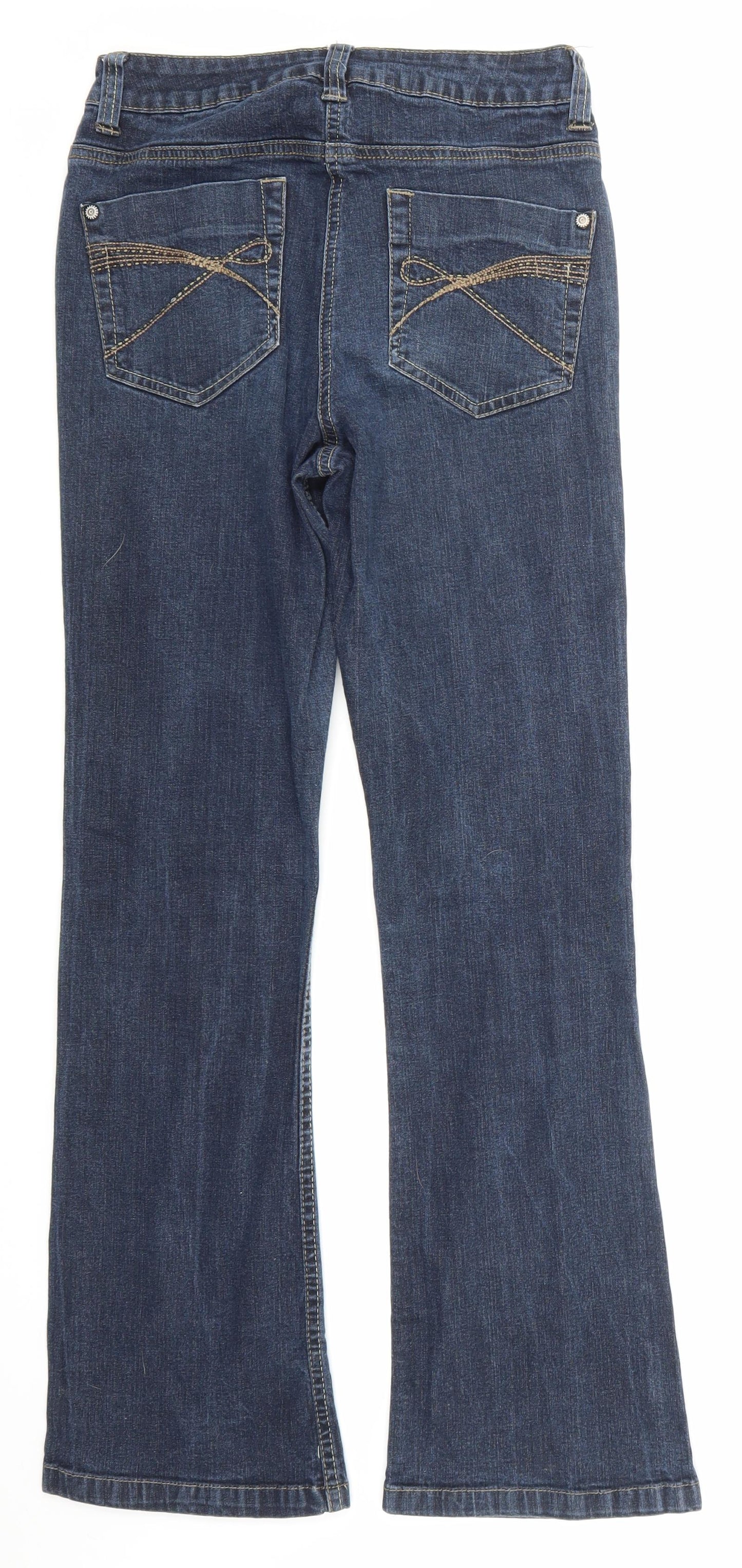 goerge Womens Blue  Denim Bootcut Jeans Size 10