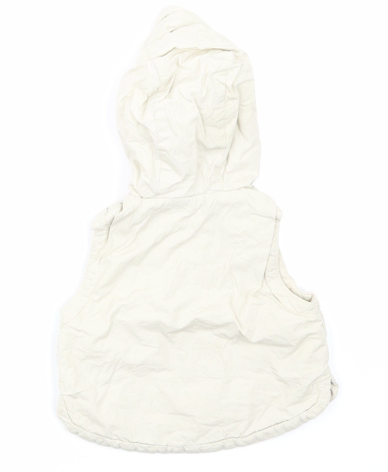 Pequilino Boys Beige   Gilet Jacket Size 6-9 Months