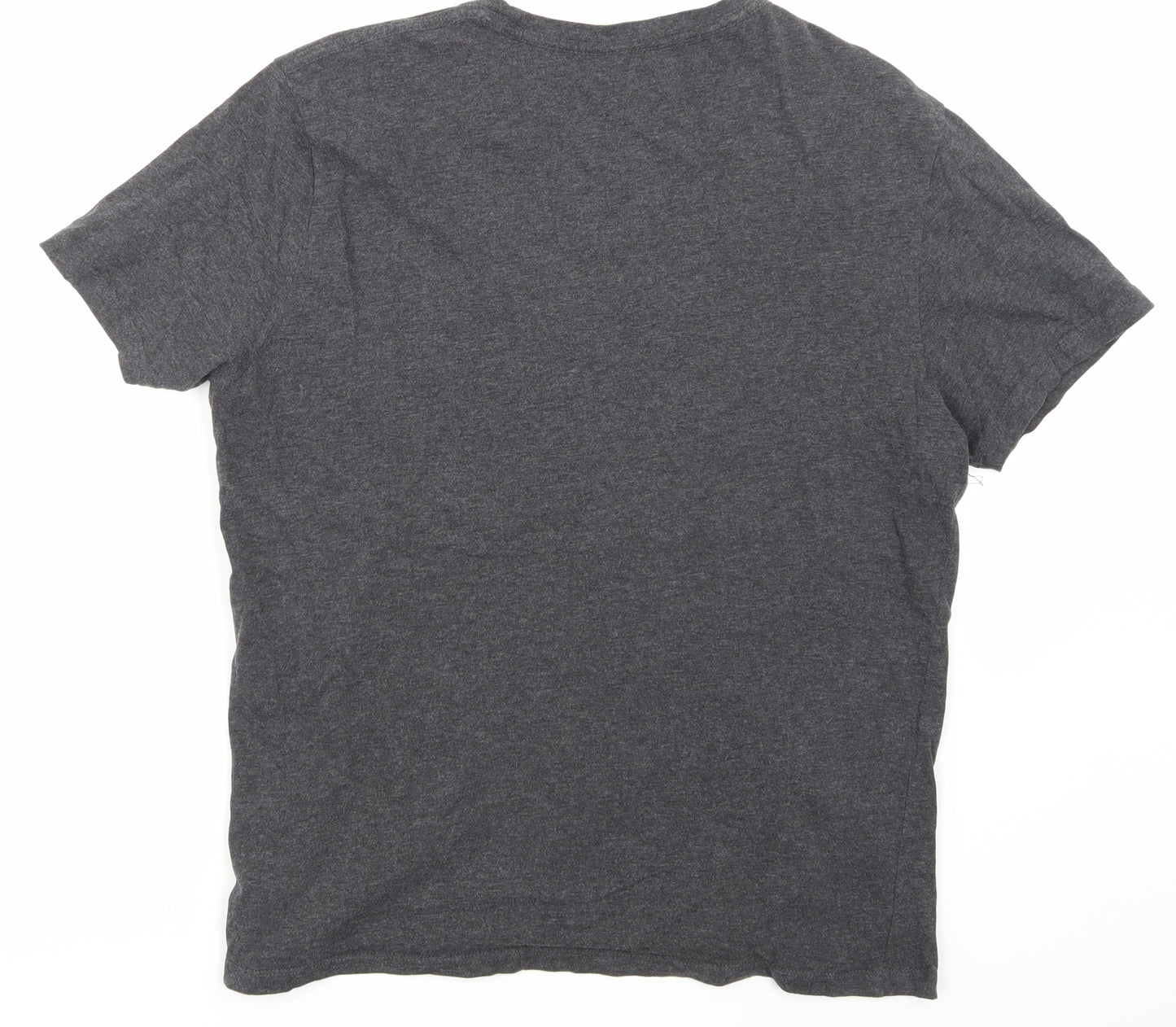 ALL SAINTS Mens Grey    T-Shirt Size L