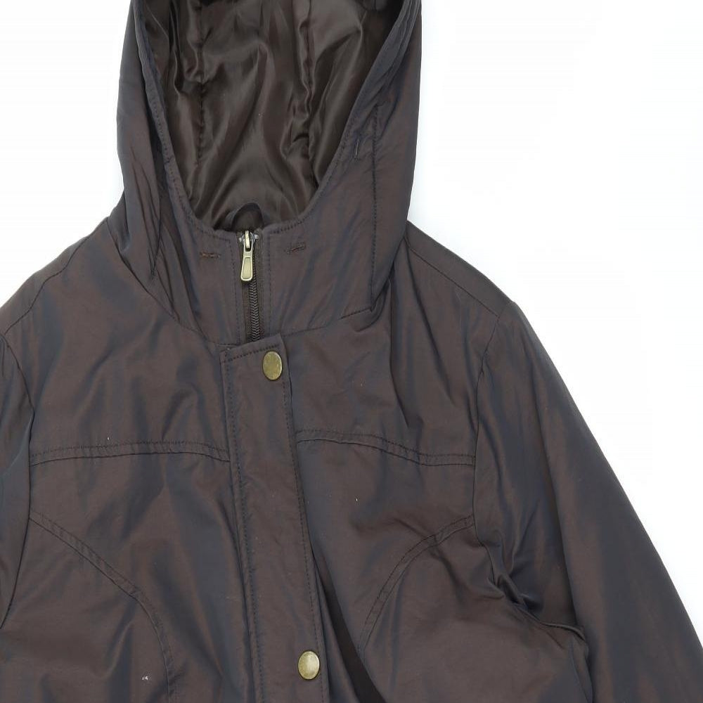 BHS Womens Brown   Parka Coat Size 20