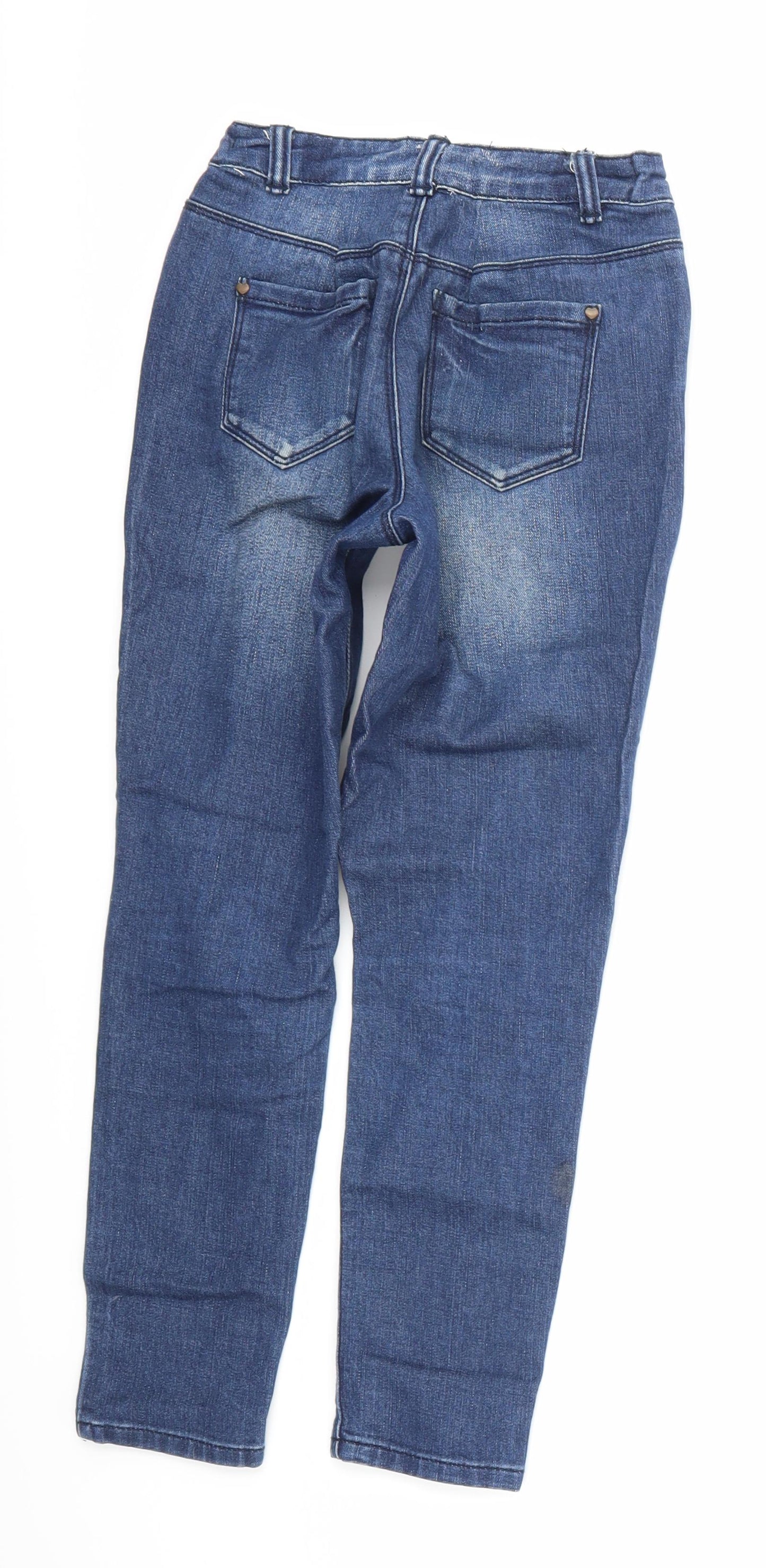 George Girls Blue  Denim Skinny Jeans Size 8-9 Years