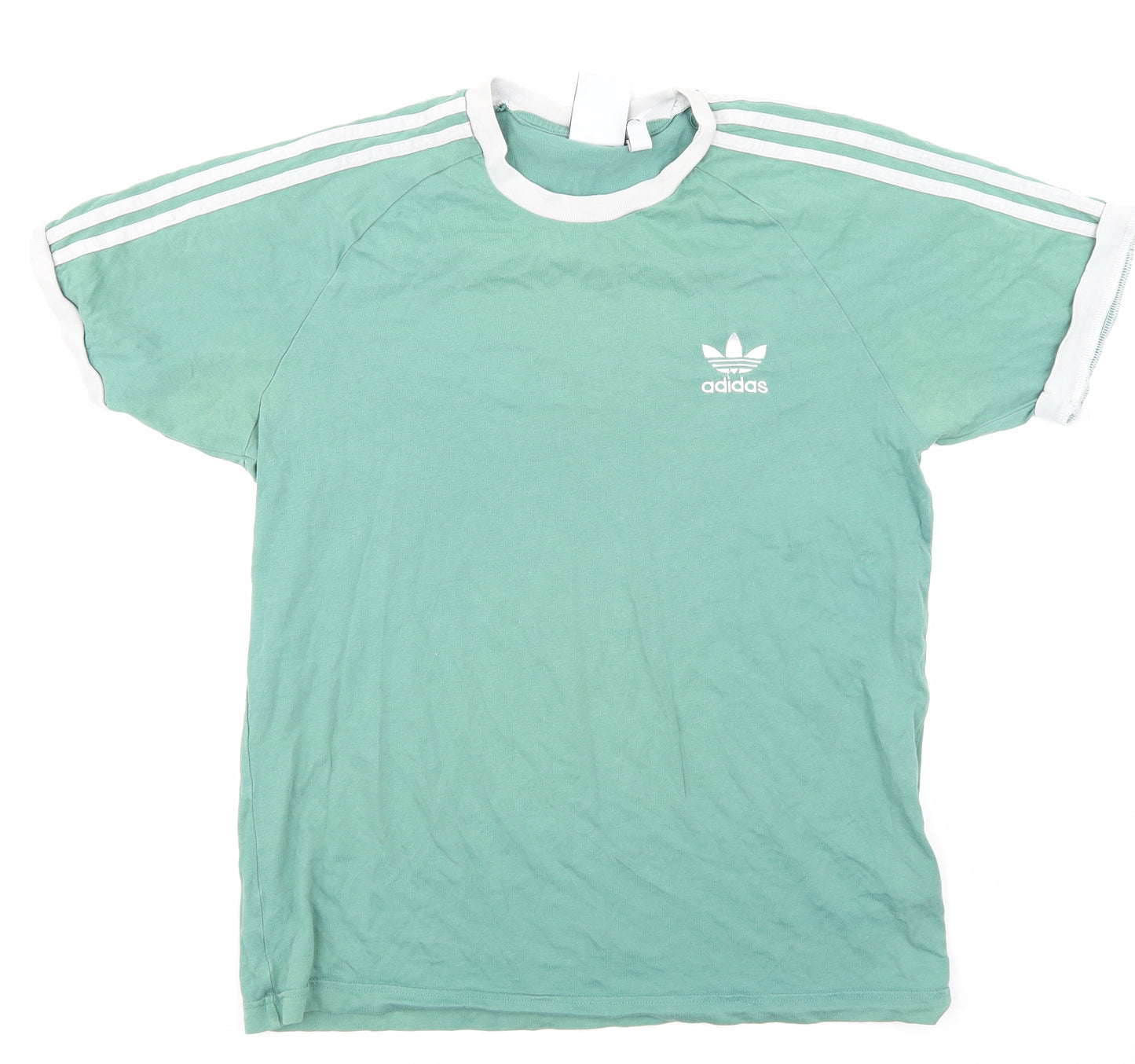 adidas Mens Green    T-Shirt Size M