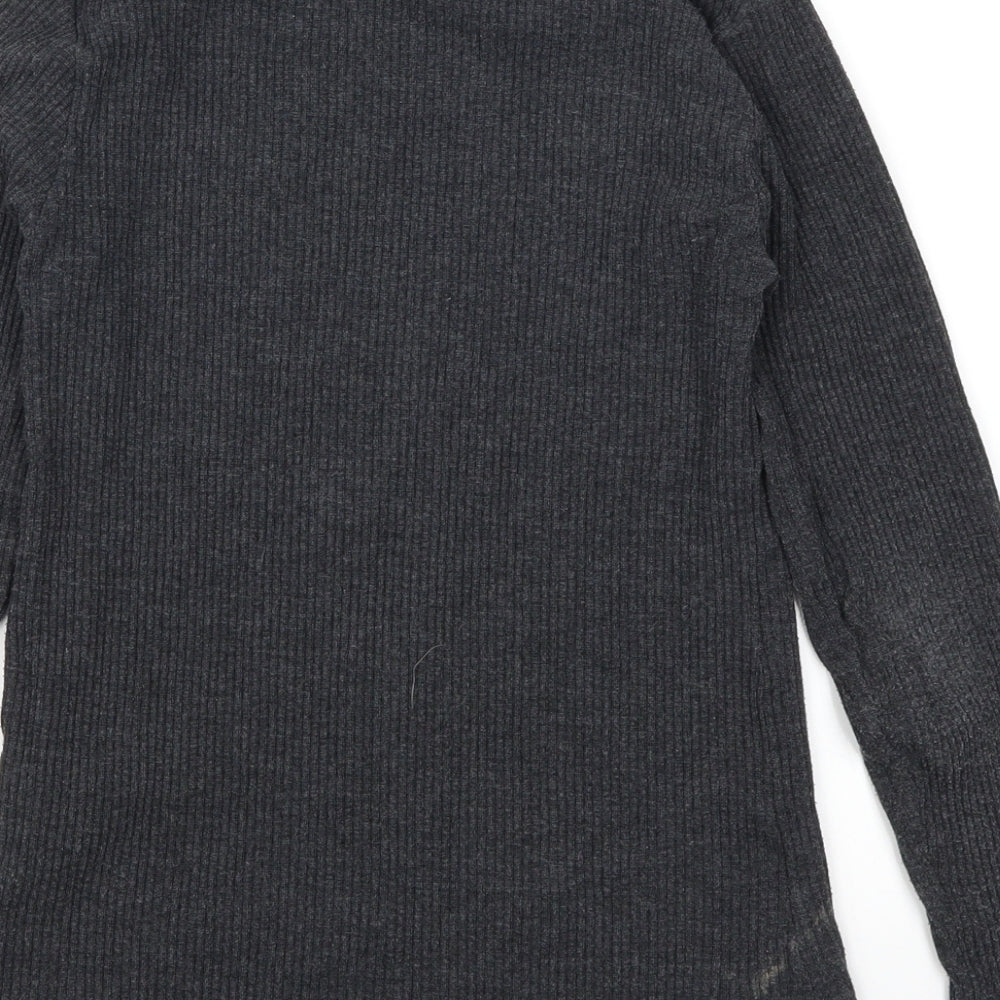 Zara Girls Grey   Pullover Jumper Size 11-12 Years