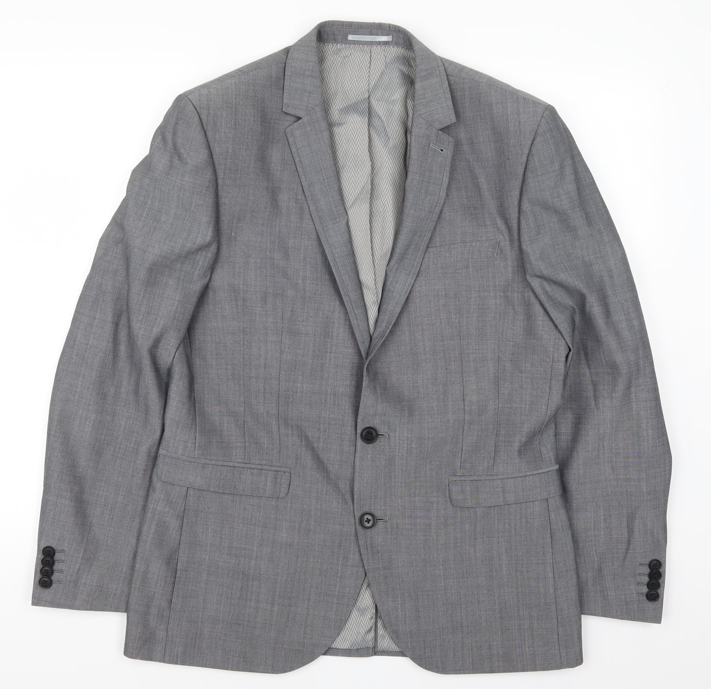 NEXT Mens Grey   Jacket Suit Jacket Size 40