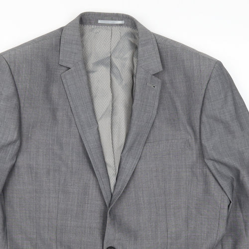NEXT Mens Grey   Jacket Suit Jacket Size 40