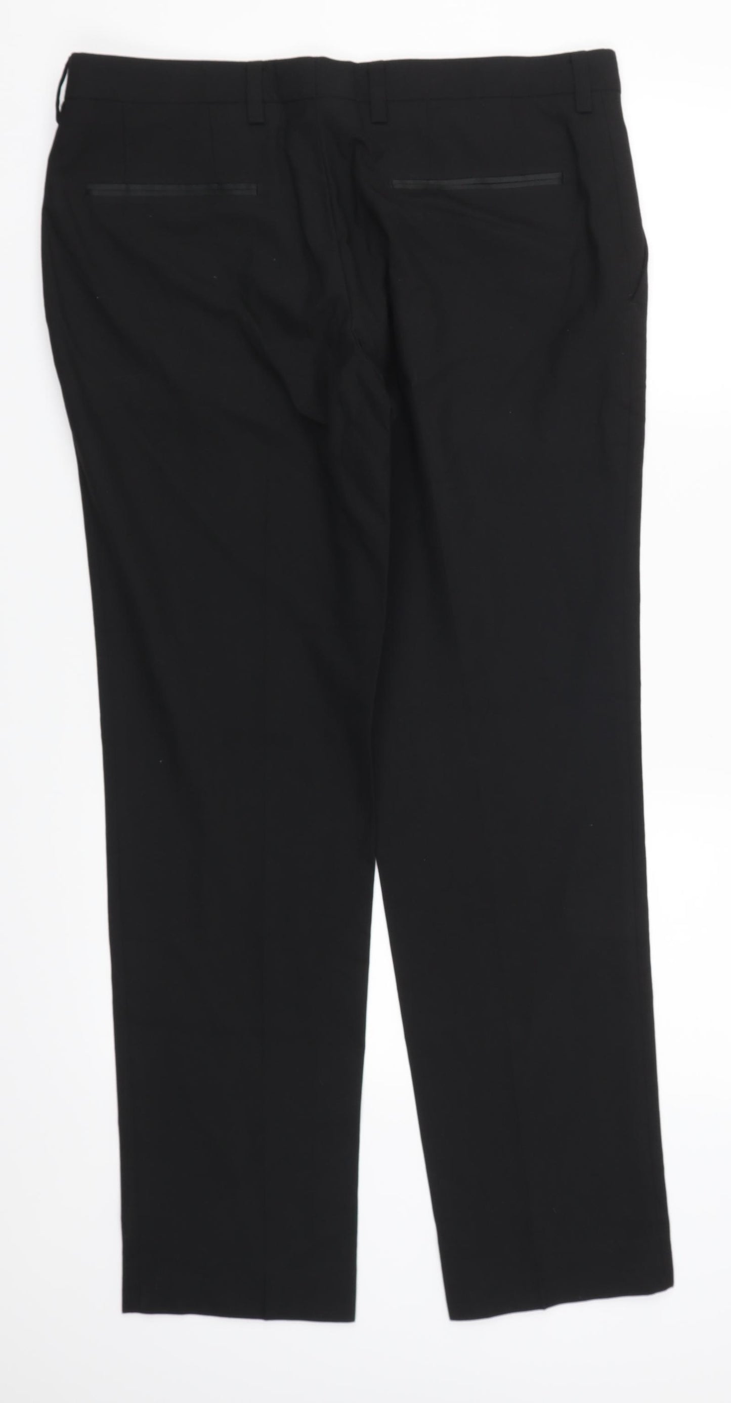 NEXT Mens Black   Trousers  Size 34 L31 in