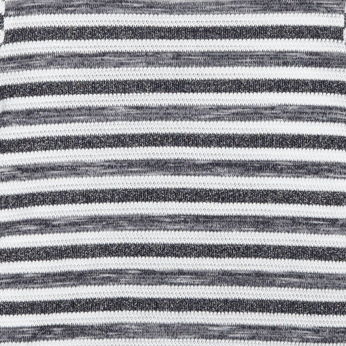 Oasis Womens Blue Striped  Pullover Jumper Size S