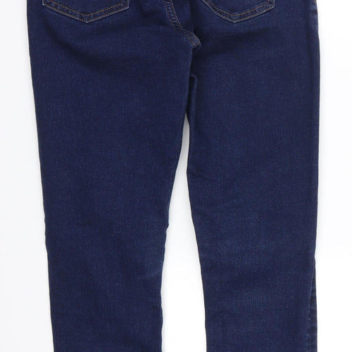 Marks and Spencer Womens Blue  Denim Skinny Jeans Size 10 L26 in