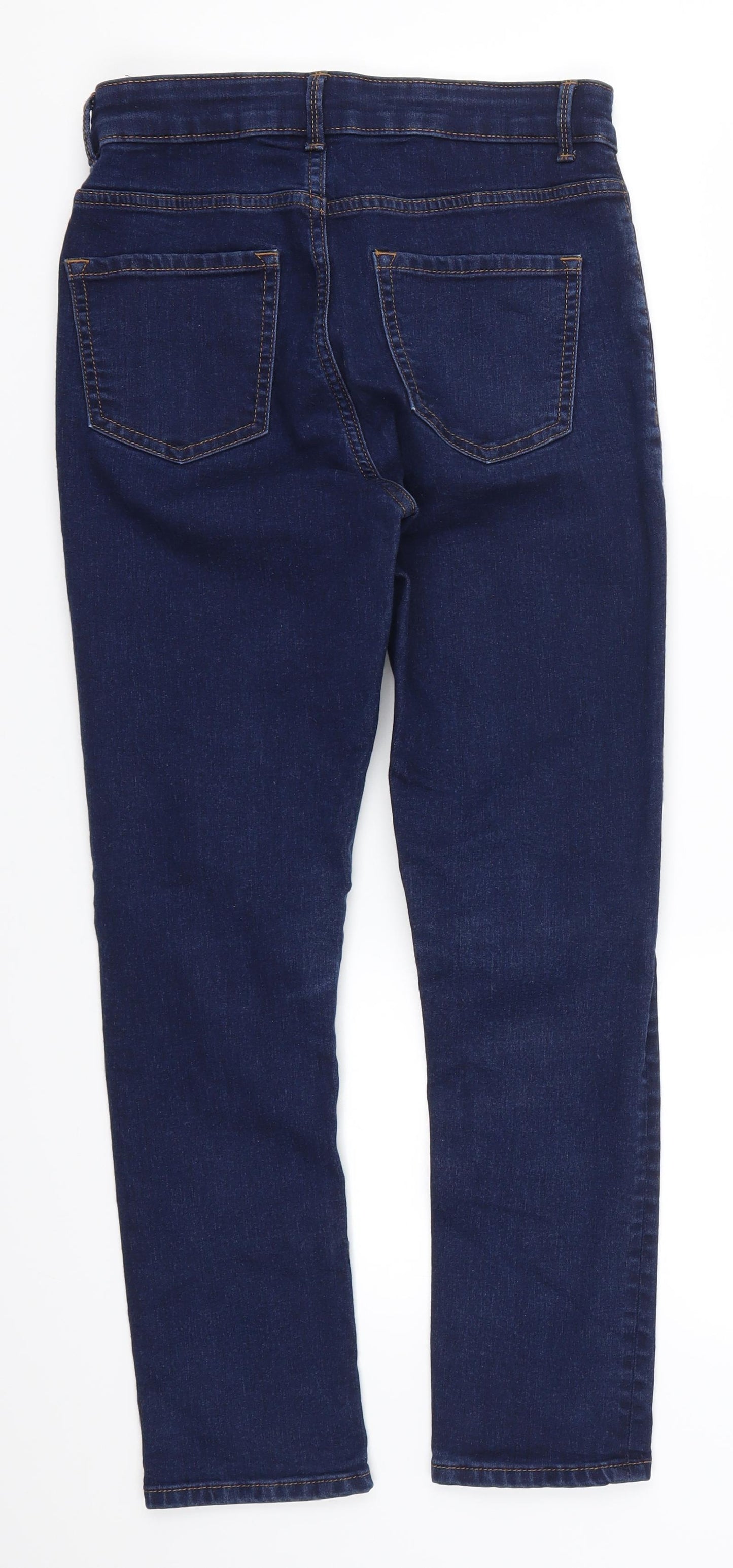 Marks and Spencer Womens Blue  Denim Skinny Jeans Size 10 L26 in