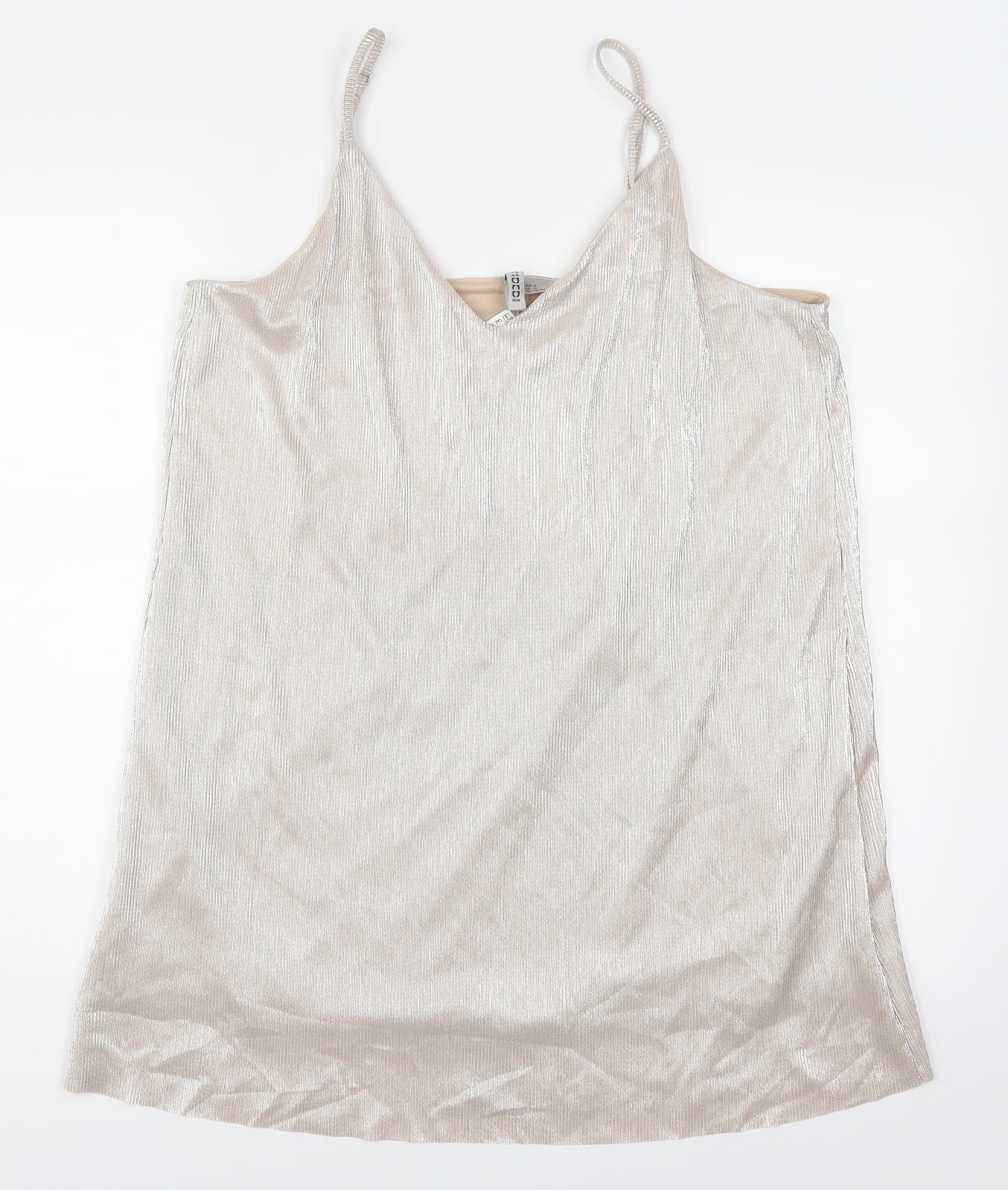 H&M Womens Beige   Tank Dress  Size M