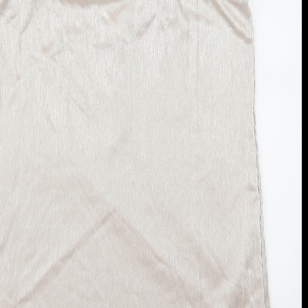 H&M Womens Beige   Tank Dress  Size M