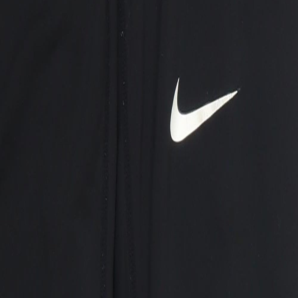 Nike Womens Black   Track Pants Leggings Size M L29 in - Green