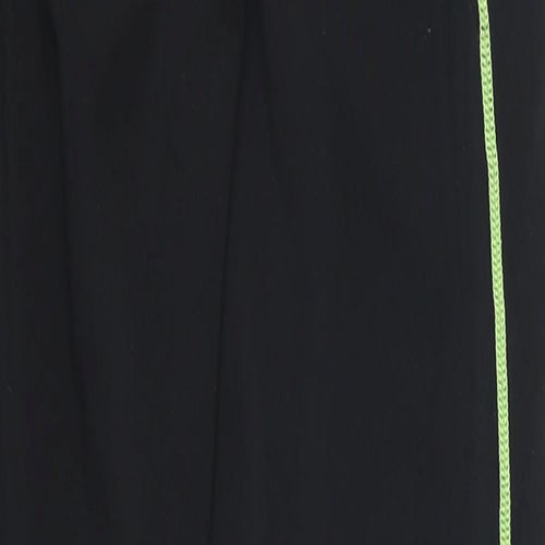 Nike Womens Black   Track Pants Leggings Size M L29 in - Green