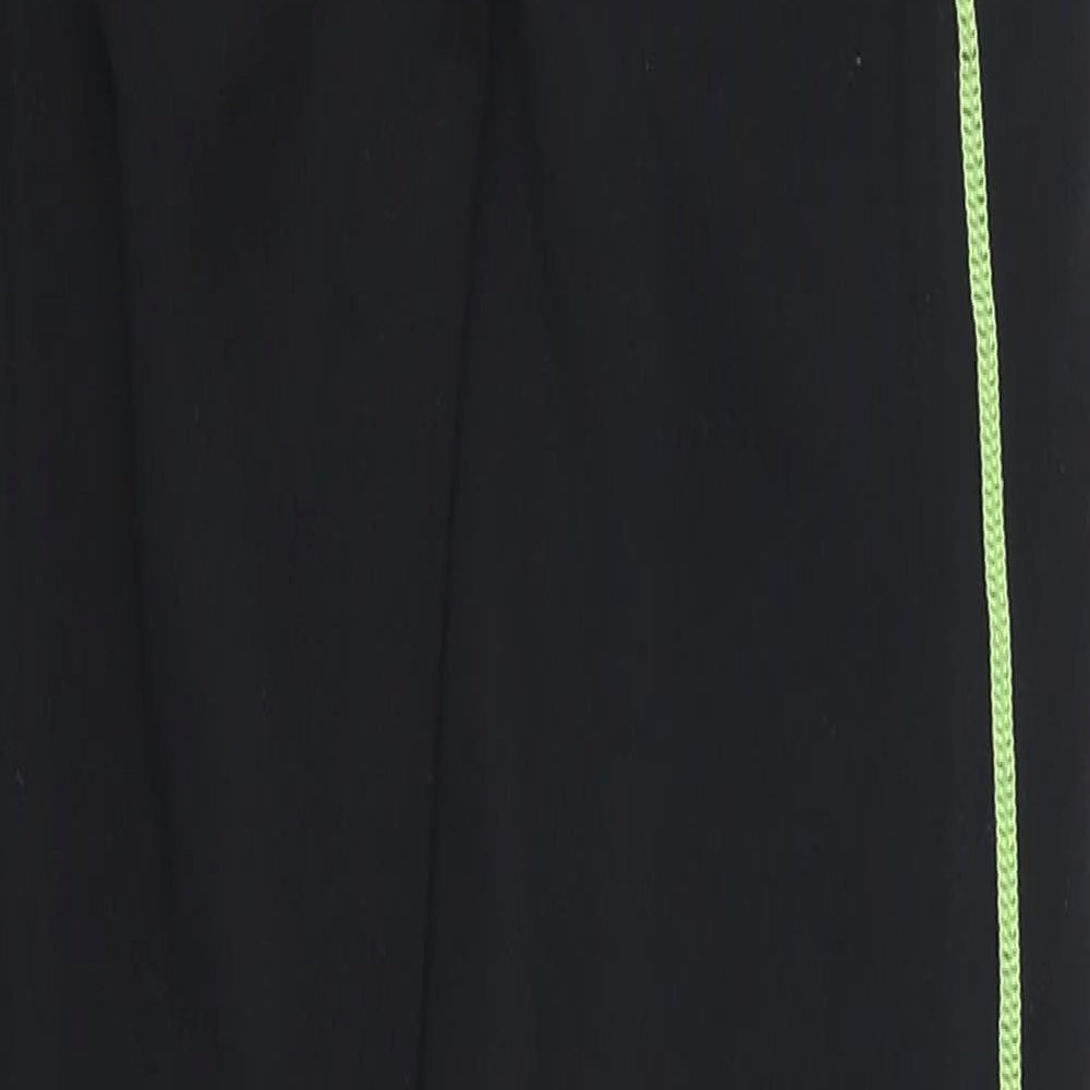 Nike Womens Black   Track Pants Leggings Size M L29 in - Green