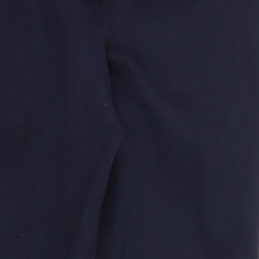 NEXT Womens Blue   Cropped Trousers Size 12 L24 in