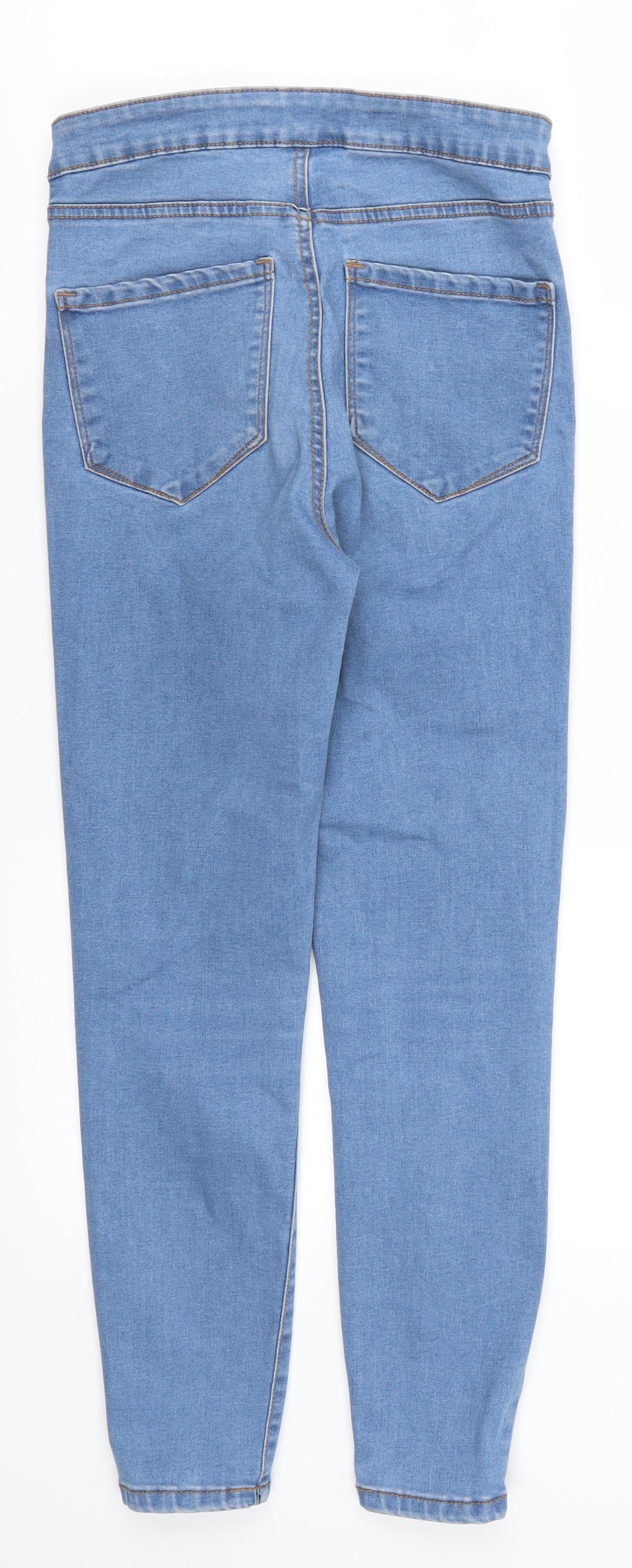 Denim Co Womens Blue  Denim Skinny Jeans Size 8 L24 in