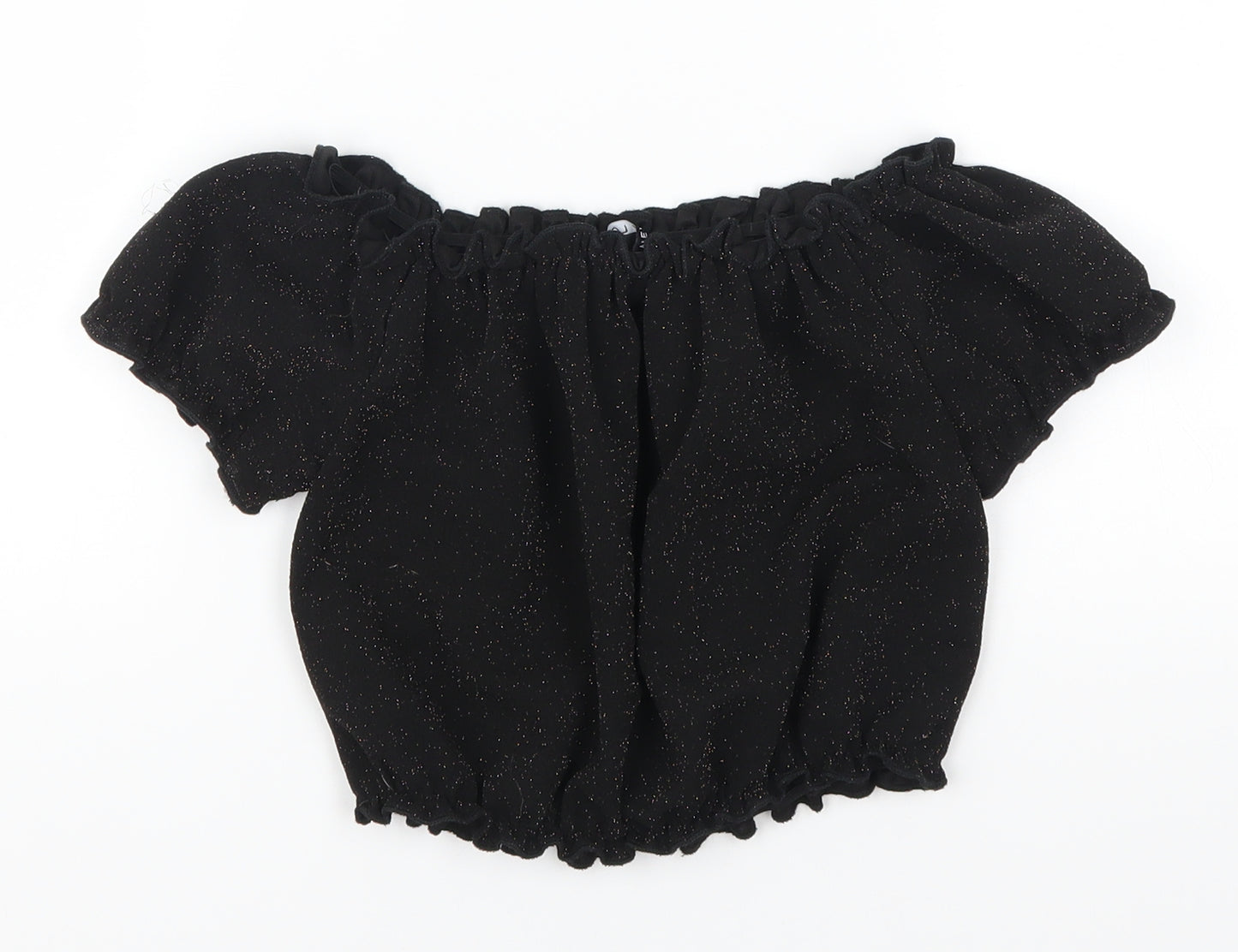 New Look Girls Black   Basic T-Shirt Size 10-11 Years