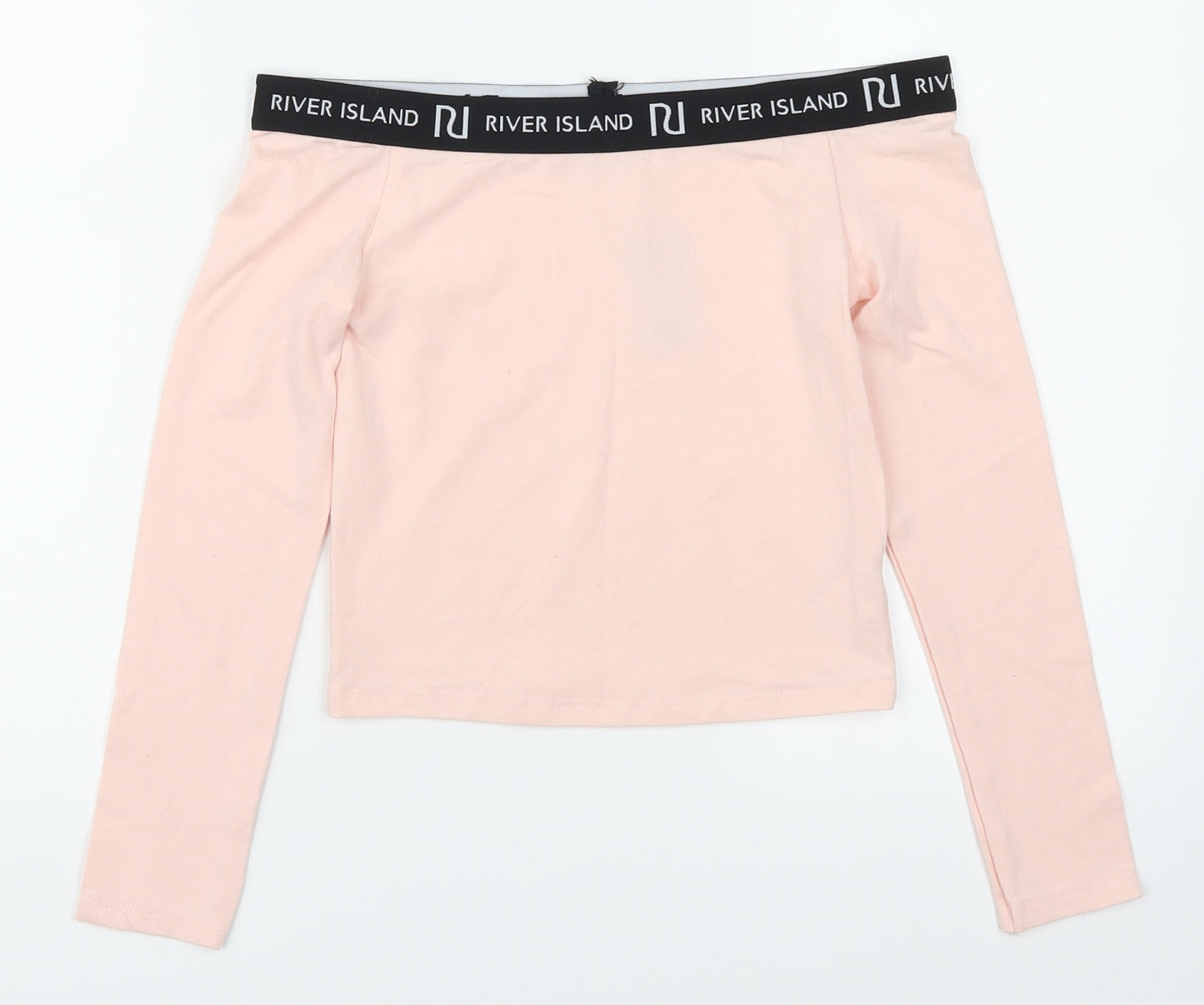 River Island Girls Pink   Basic T-Shirt Size 9-10 Years