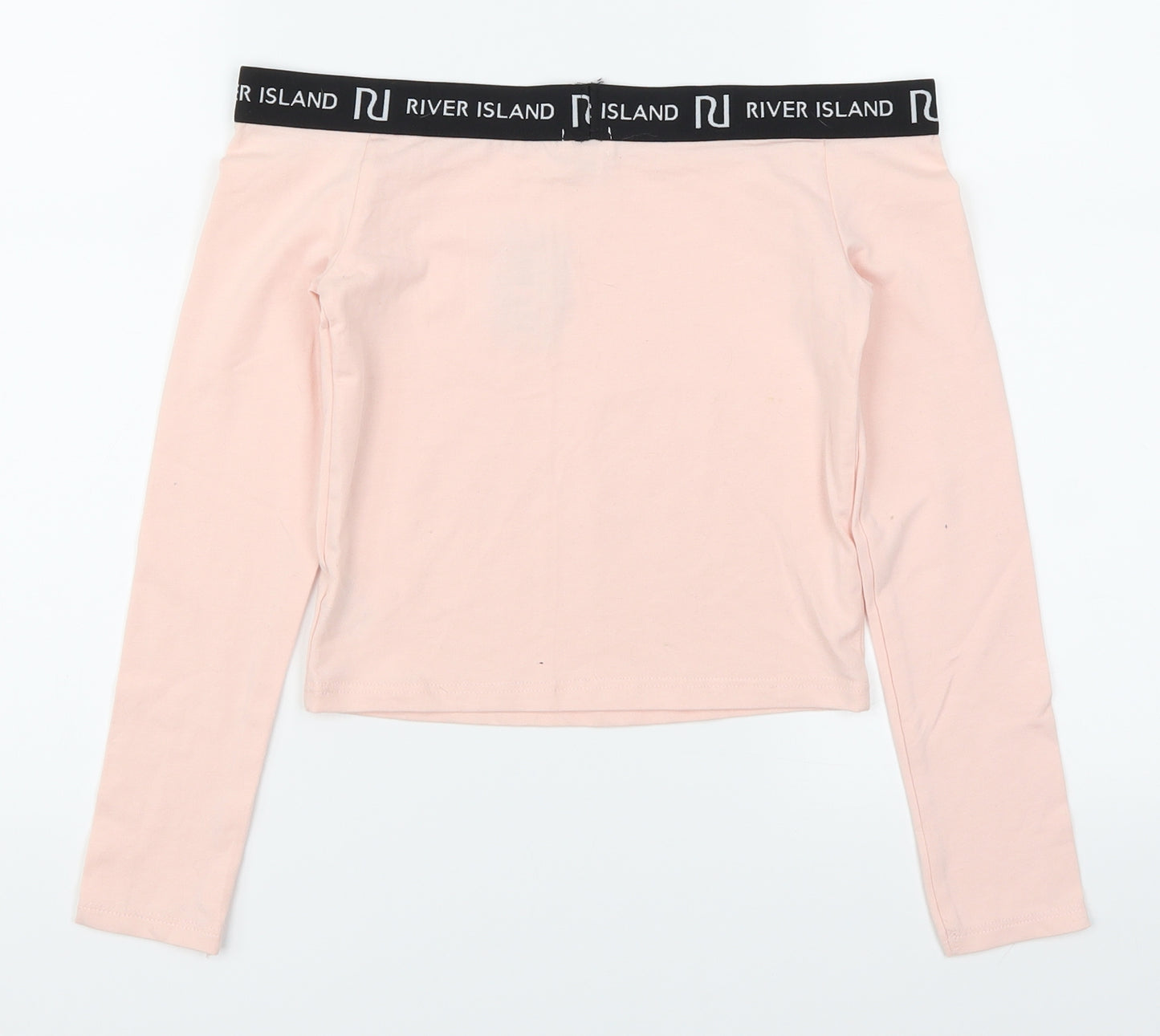 River Island Girls Pink   Basic T-Shirt Size 9-10 Years