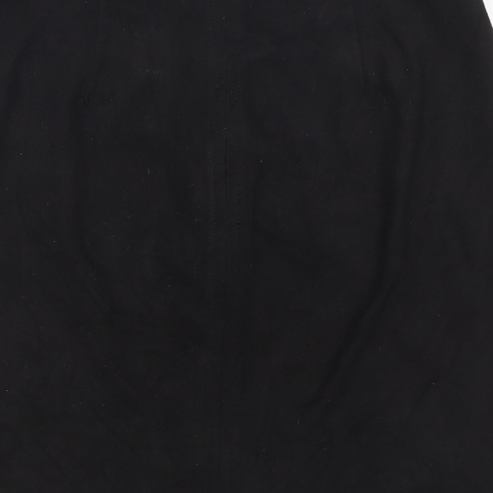 Dorothy Perkins Womens Black   A-Line Skirt Size 6